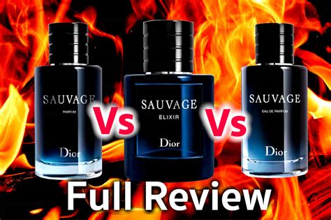 sauvage dior edp o edt|dior sauvage edp vs elixir.